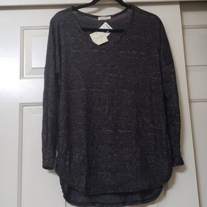 Olivia Rae Gray Long Sleeved Sweater